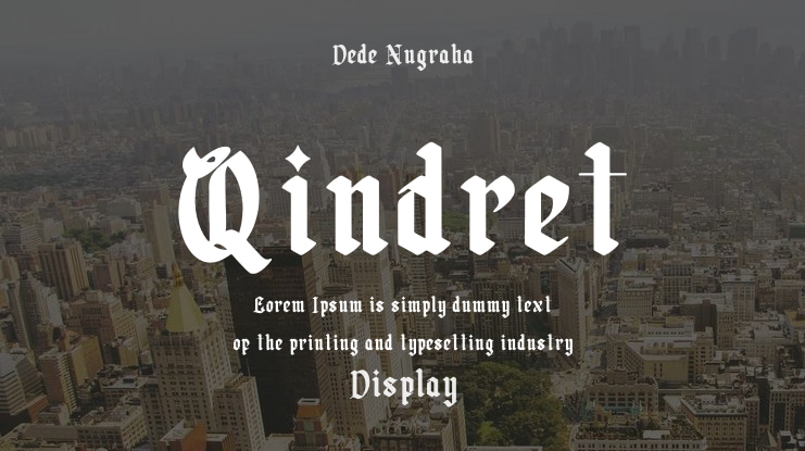 Qindret Font