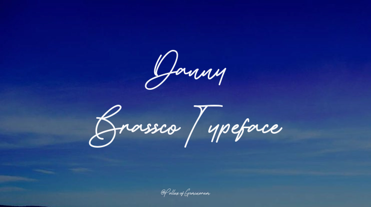 Danny Brassco Font