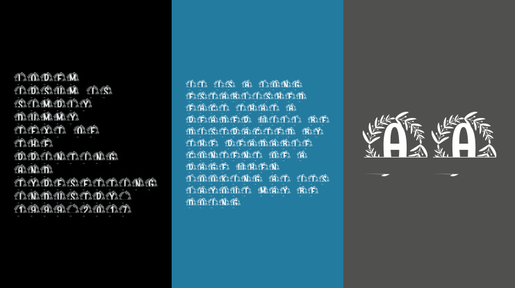 Clarest Split Monogram Font