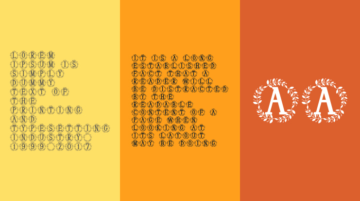 Finaris Monogram Font