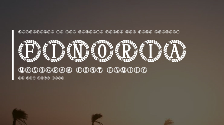 Finoria Monogram Font