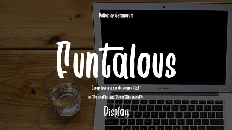 Funtalous Font
