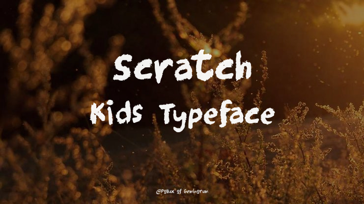 Scratch Kids Font