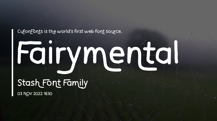 Fairymental Stash Font