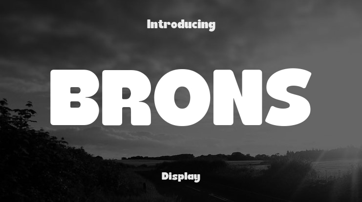 BRONS Font