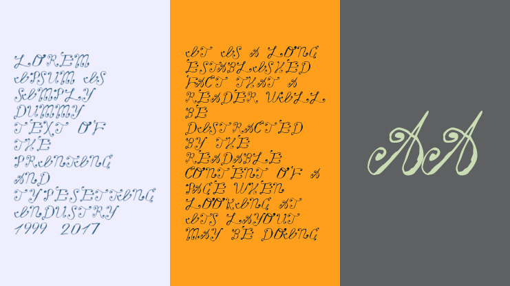Making a List Checking It Twice Font