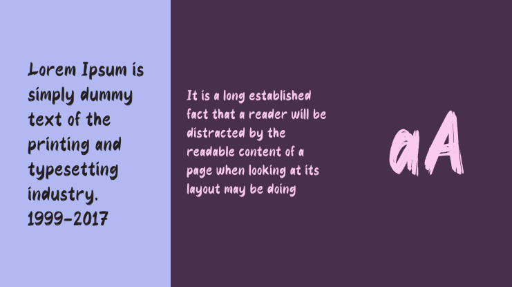 Imperfetto Five Font Family