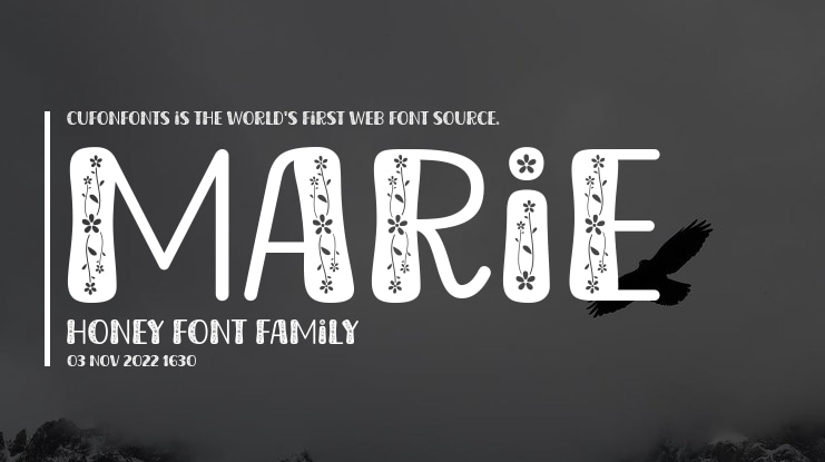 Marie Honey Font