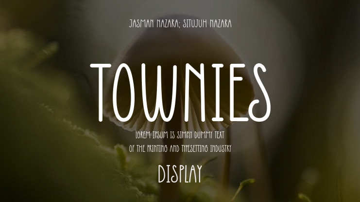 Townies Font