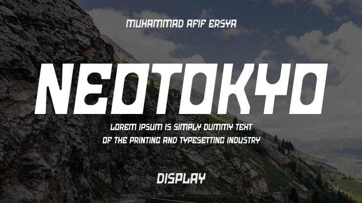 Neotokyo Font Family