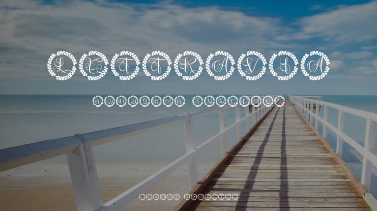 Lettravia Monogram Font