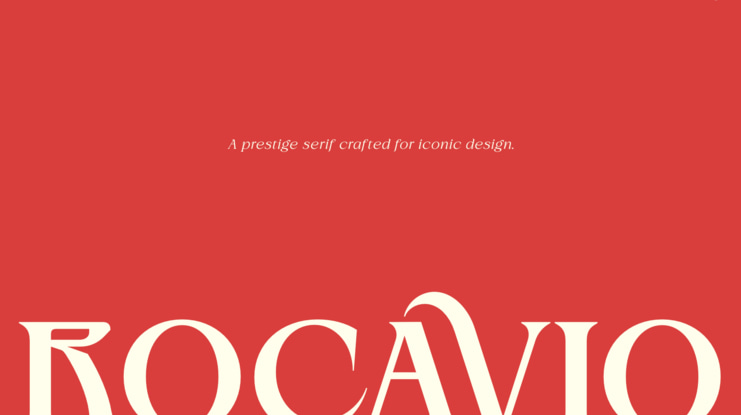 Rocavio Font Family
