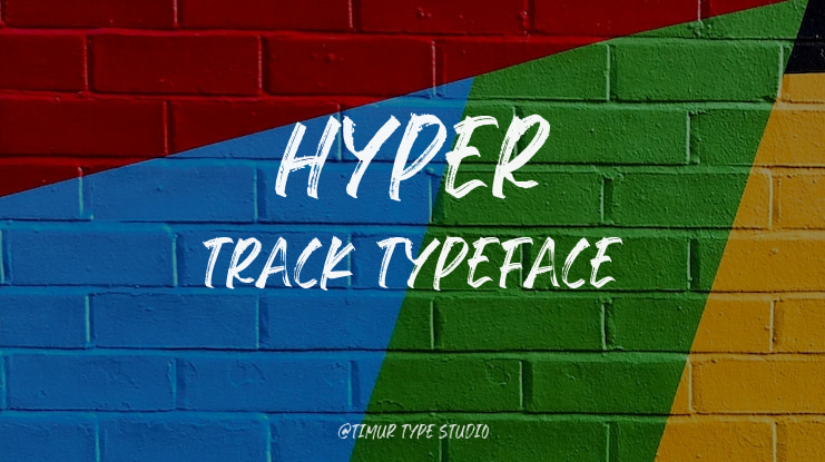 Hyper Track Font