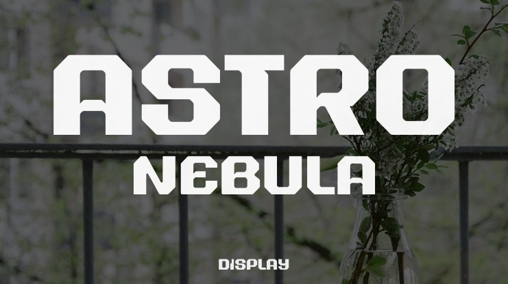 Astro Nebula Font Family