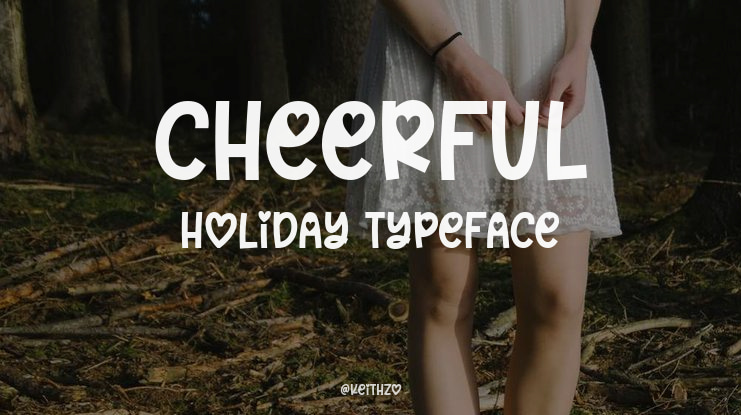 Cheerful Holiday Font