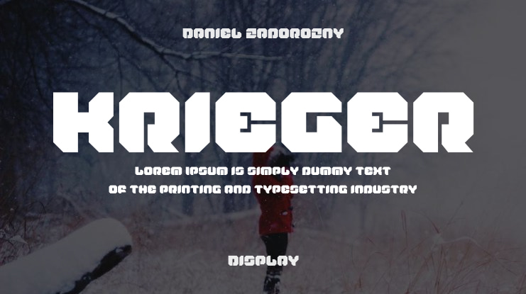 Krieger Font Family