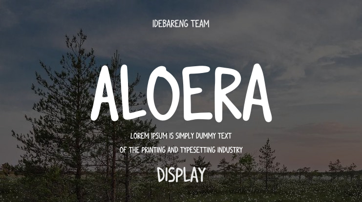 Aloera Font