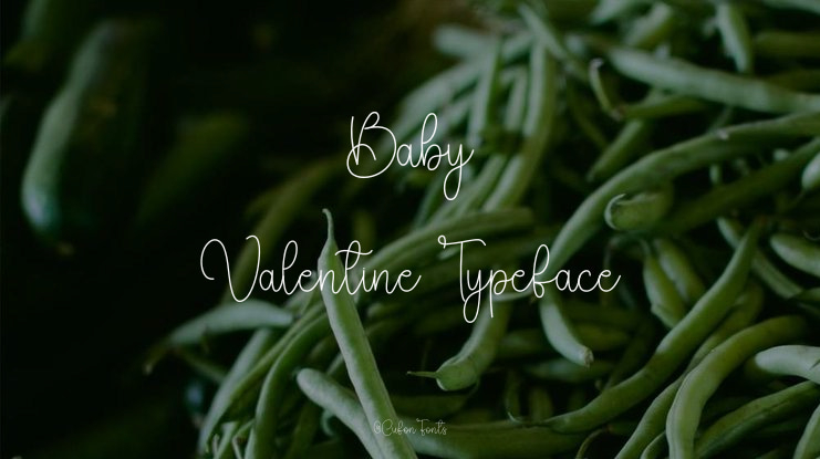 Baby Valentine Font