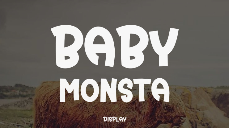 Baby Monsta Font