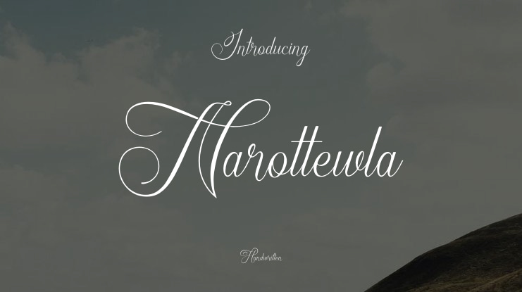 Narottewla Font
