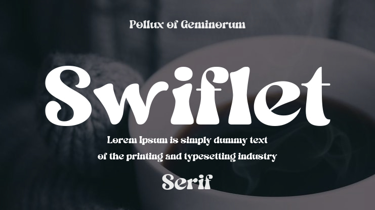 Swiflet Font