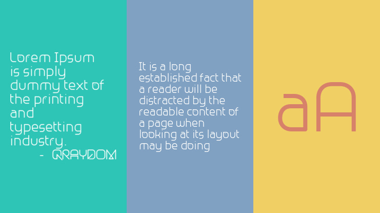 Qraydom Font