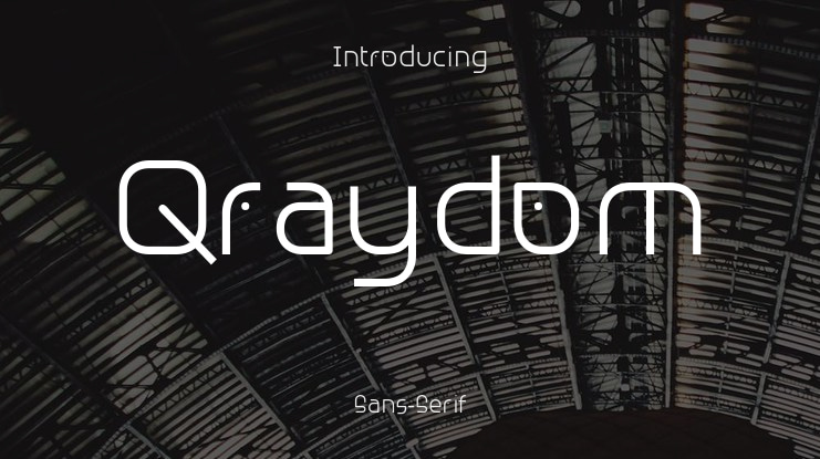 Qraydom Font