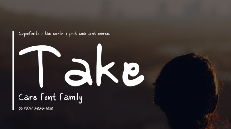 Take Care Font