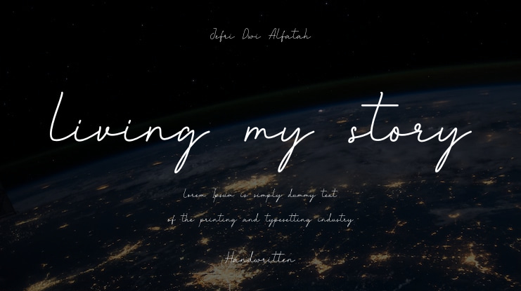 living my story Font