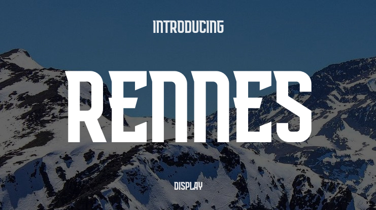 Rennes Font Family