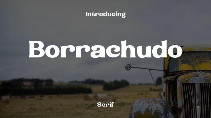 Borrachudo Font