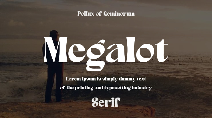 Megalot Font