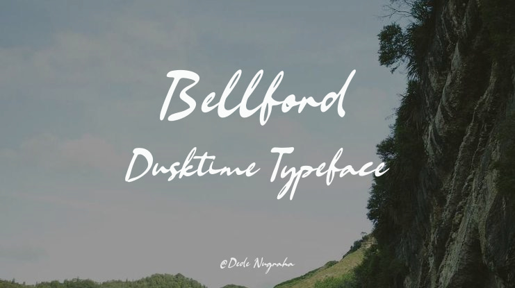Bellford Dusktime Font