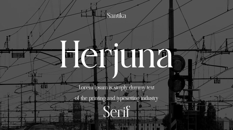 Herjuna Font Family