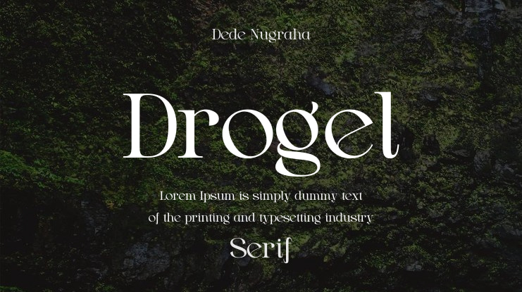 Drogel Font