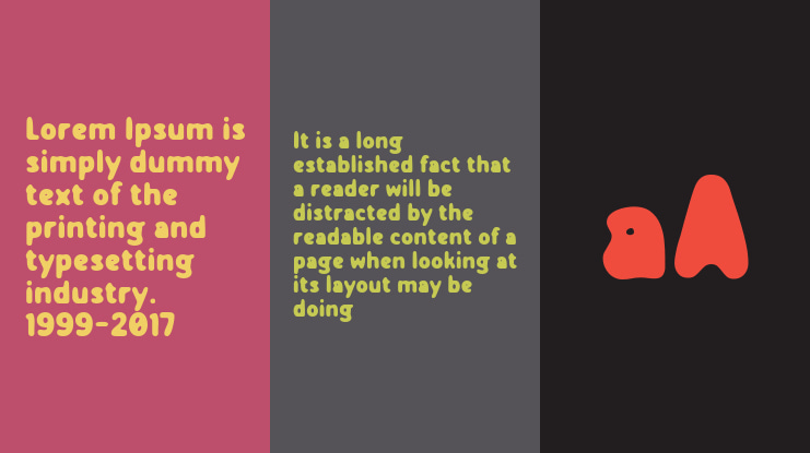 Trescho Blur Font Family