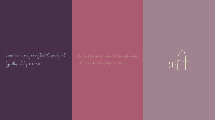 February Samantha Font