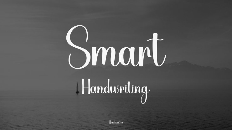 Smart Handwriting Font