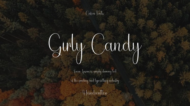Girly Candy Font