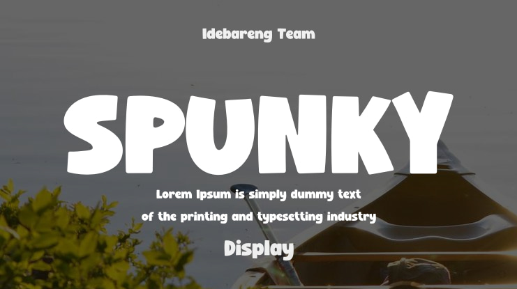 SPUNKY Font