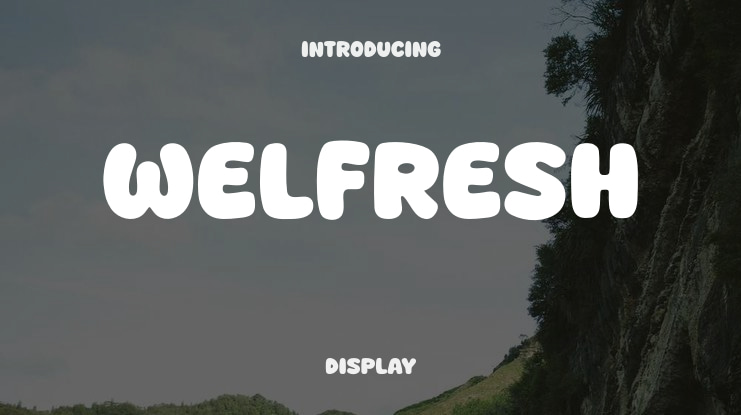 Welfresh Font
