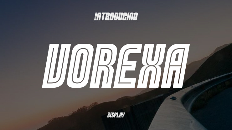 VOREXA Font