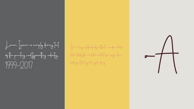 Signature Calligraph Font