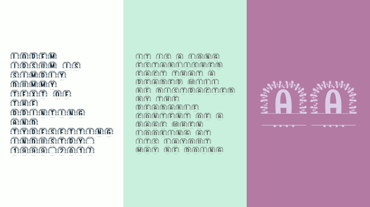 Ornalis Split Monogram Font