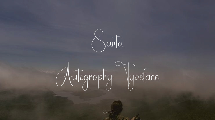 Santa Autography Font