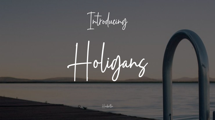 Holigans Font