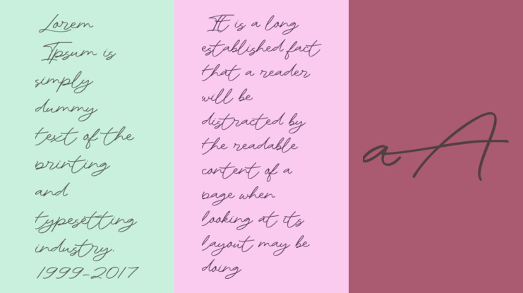 Rhetorical Flourish Font