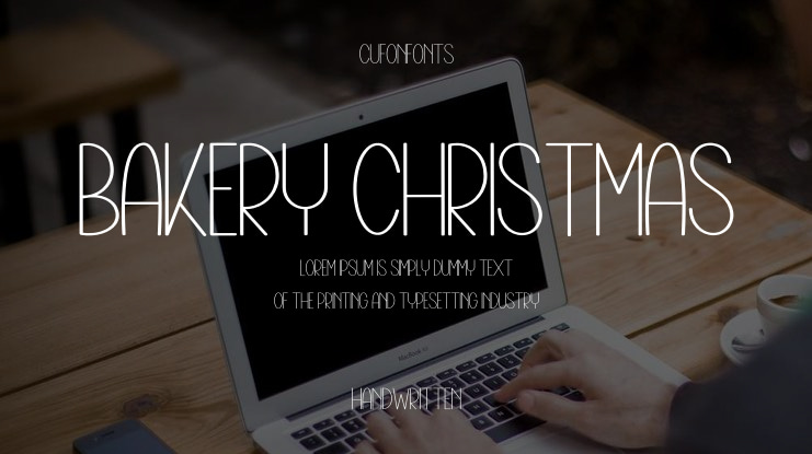 Bakery Christmas Font