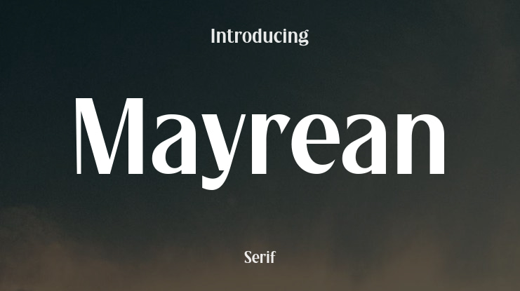 Mayrean Font