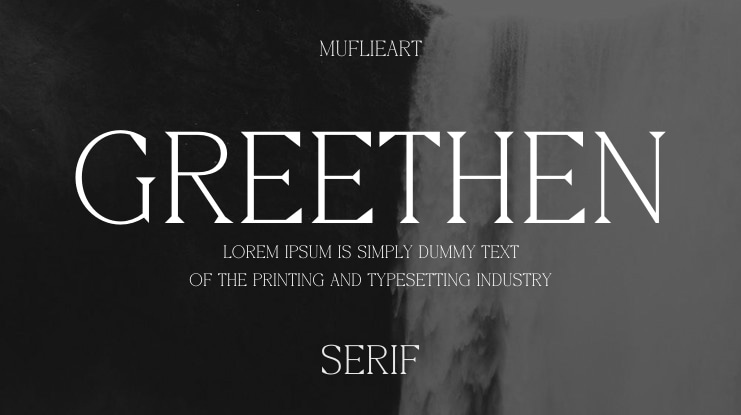 Greethen Font